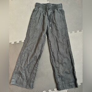 Quince Black Linen Pants